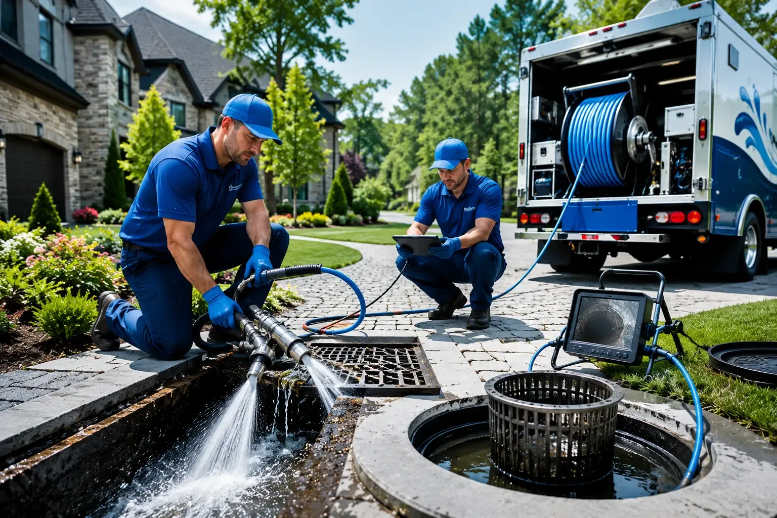 Local outdoor drain cleaning professionals in Pleasant Unity, PA